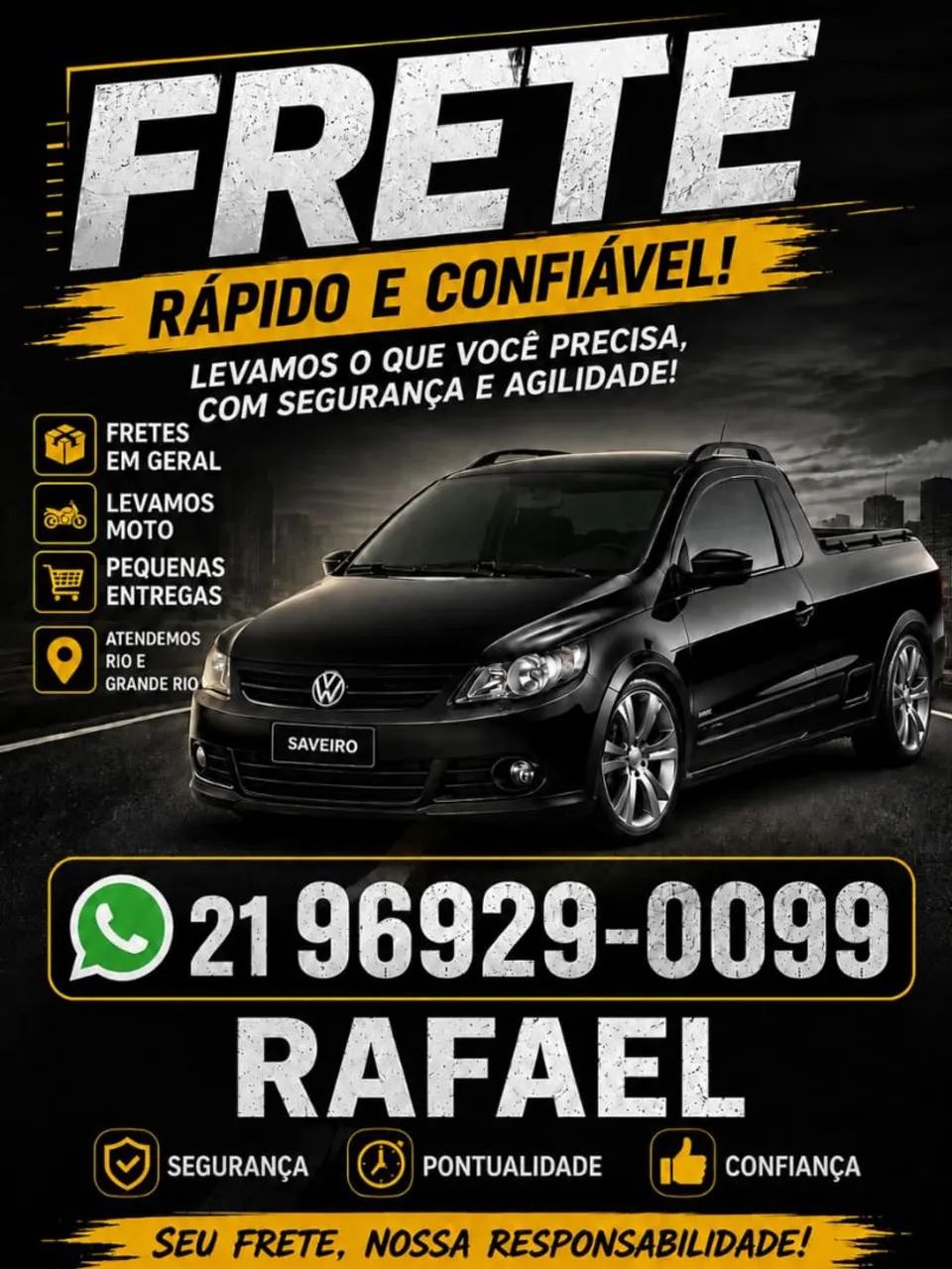 Fretes para todo rio 