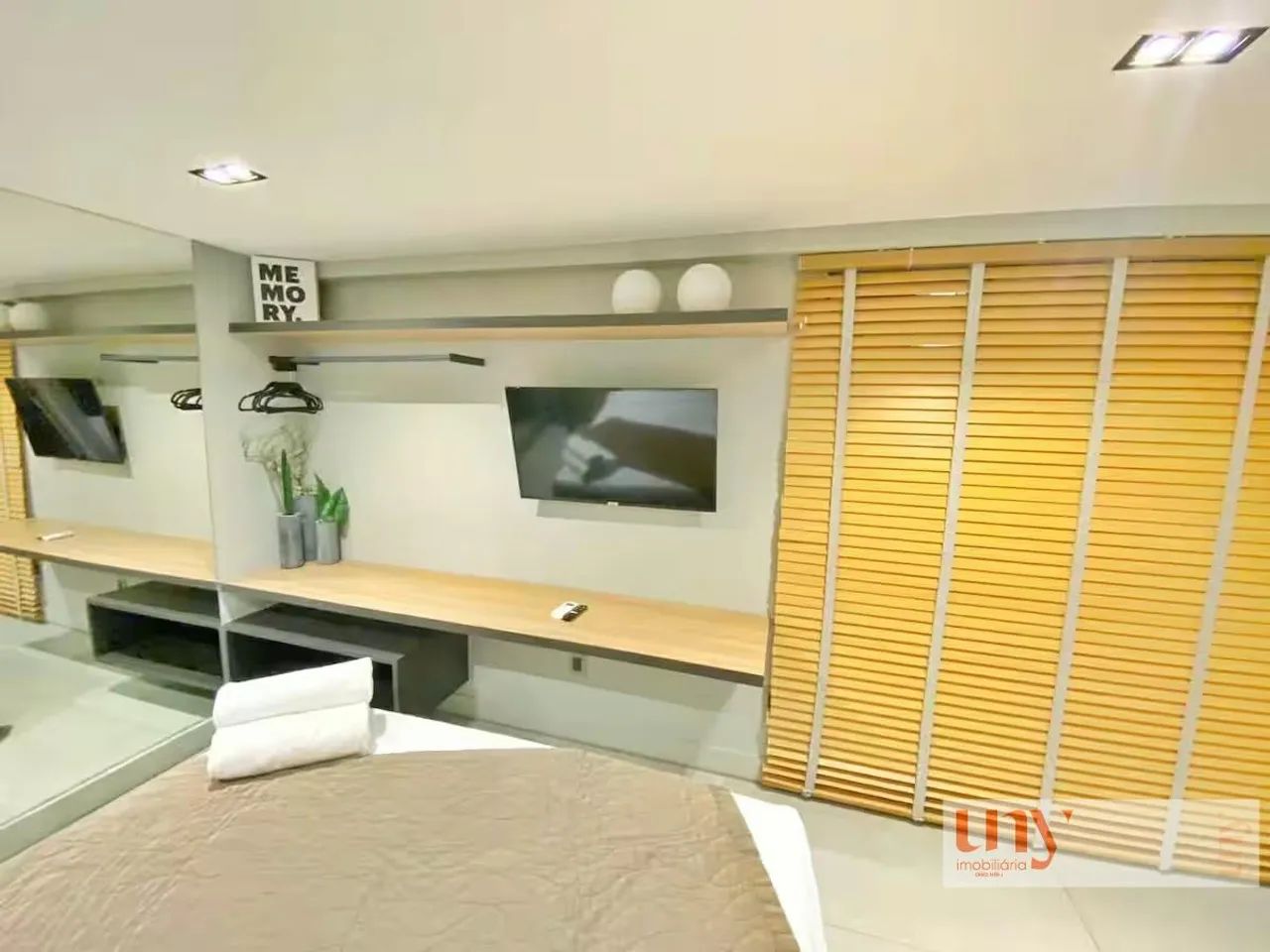 Flat mobiliado com 24 m² na beira mar do Cabo Branco - Foto 4