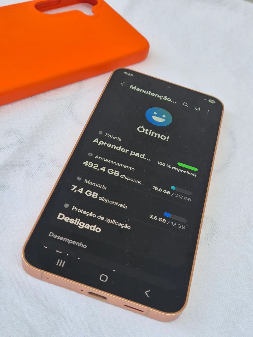 Samsung Galaxy S24 Plus Exclusive 512GB Orange  - Foto 4
