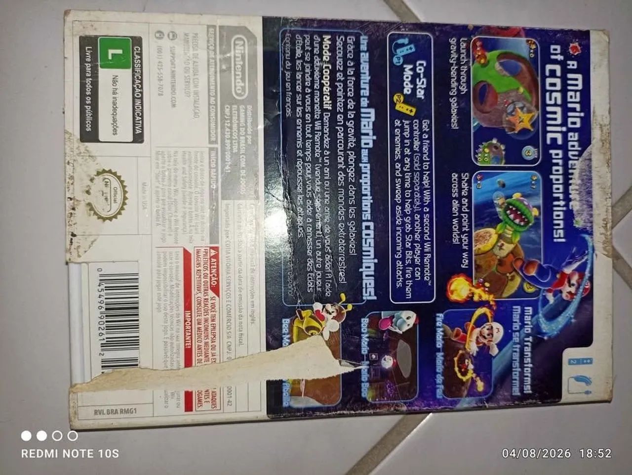 Nintendo wii super Mario galaxy - Foto 3