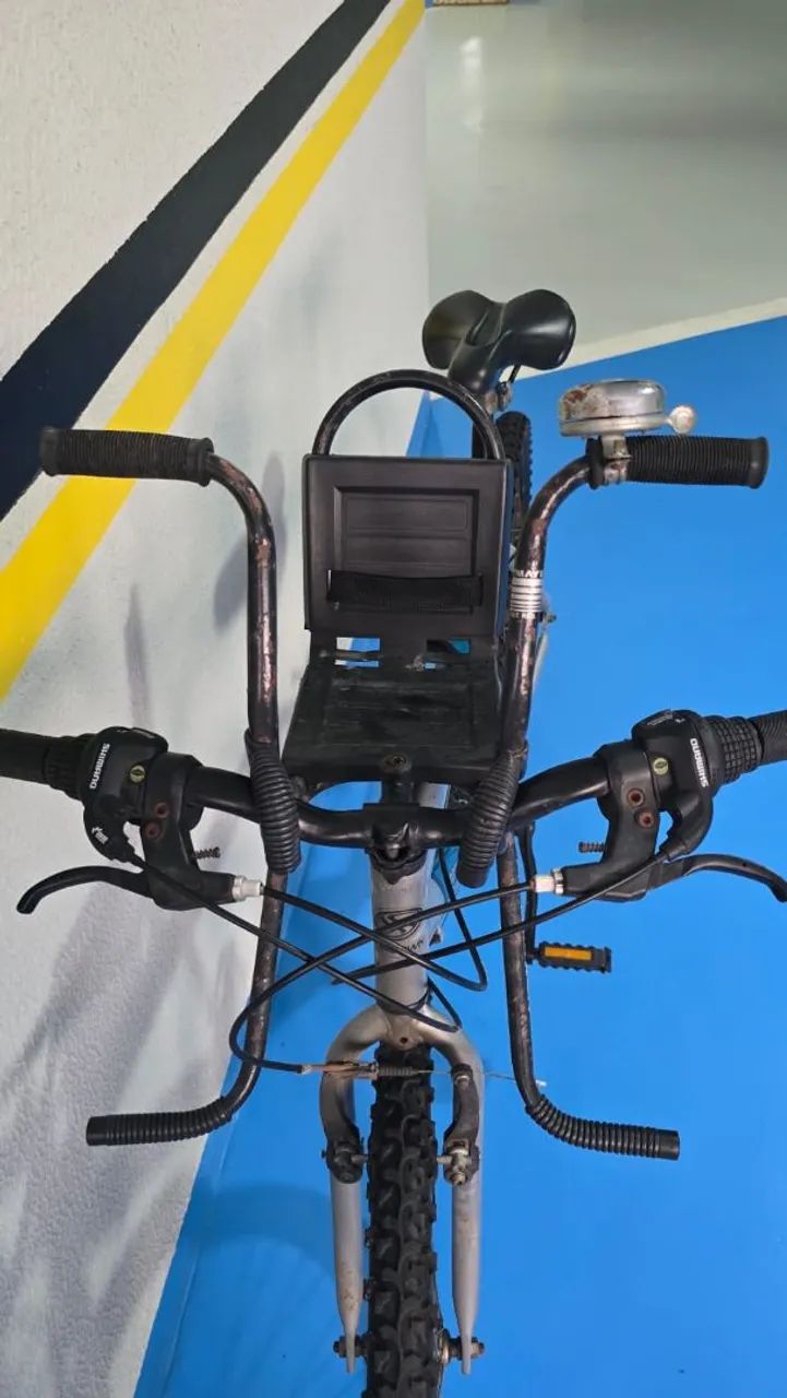 Cadeirinha infantil para bicicleta com cinto - Foto 3
