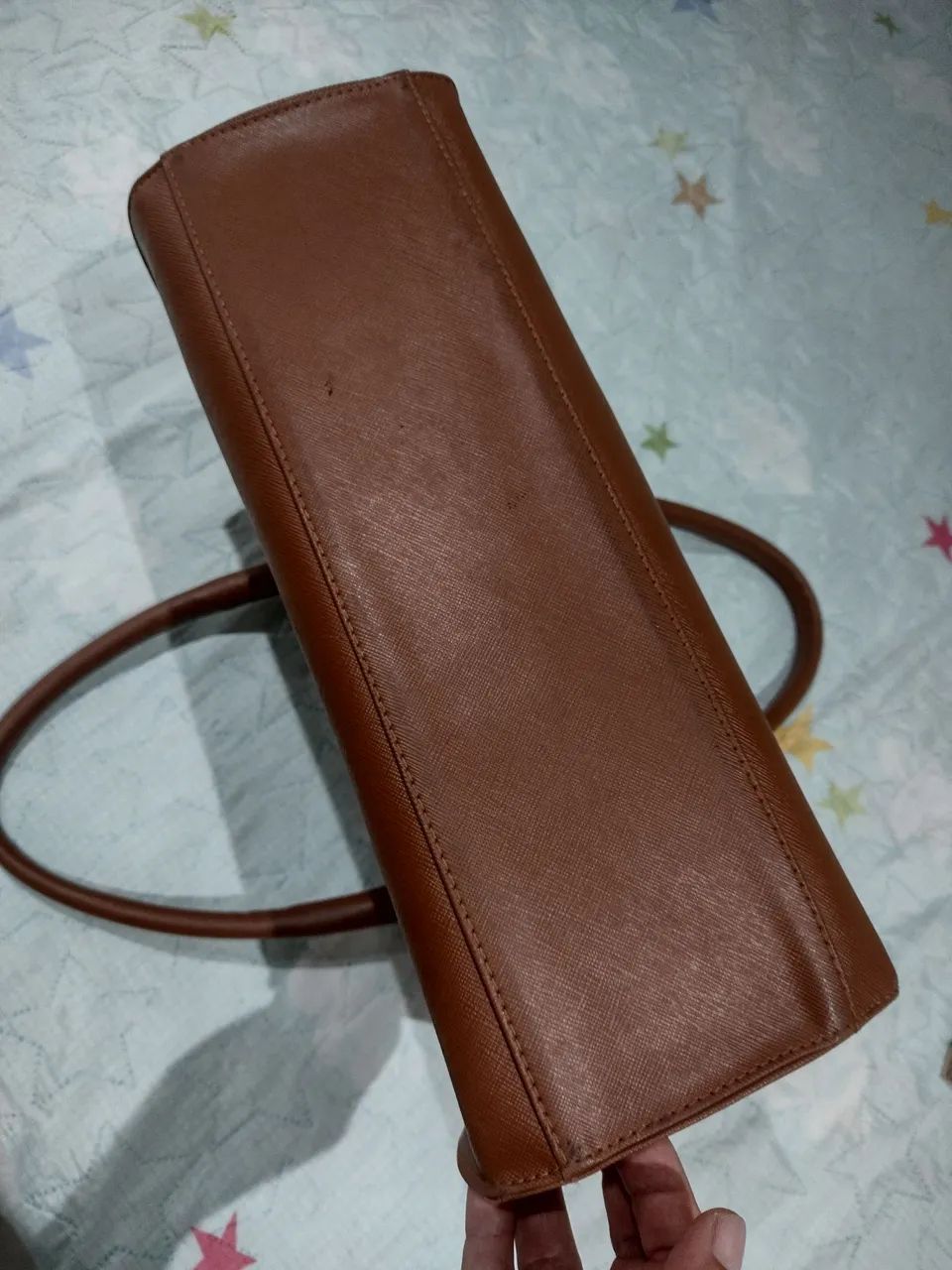 Bolsa tote marrom - Foto 5