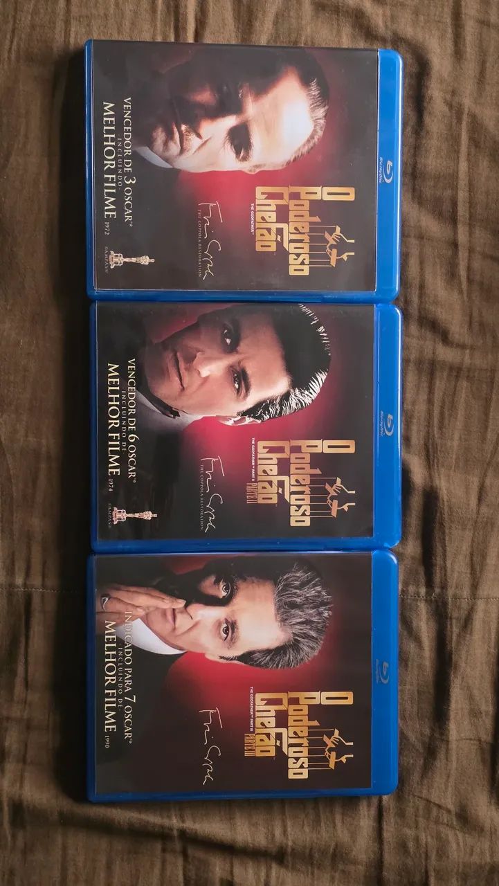 Trilogia em Bluray O Poderoso Chefão