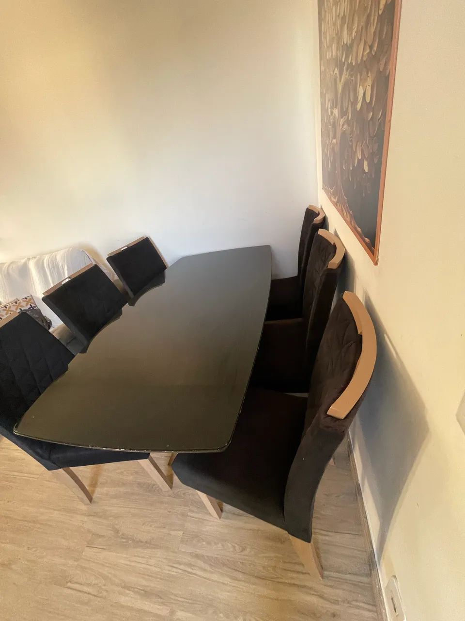 MESA DE JANTAR + 6 CADEIRAS | LINDÍSSIMA E CONSERVADA - Foto 5