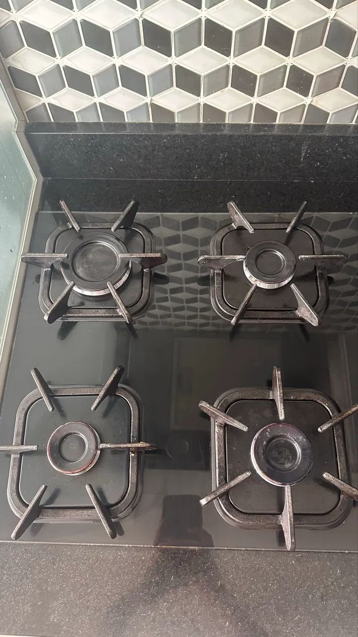 Fogão cooktop 4 bocas 