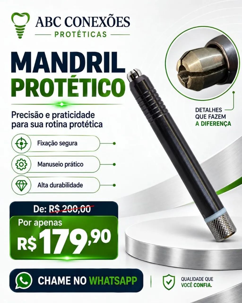 Mandril Protético 