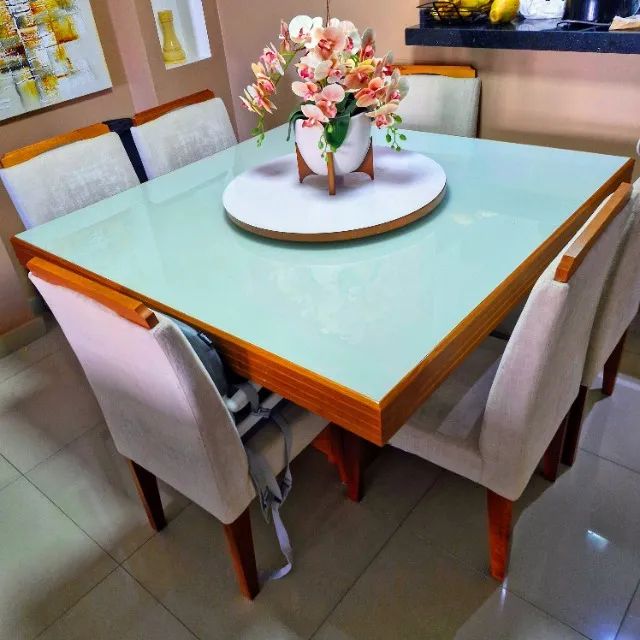 MESA DE JANTAR QUADRADA 1,40 x 1,4065581381089025122