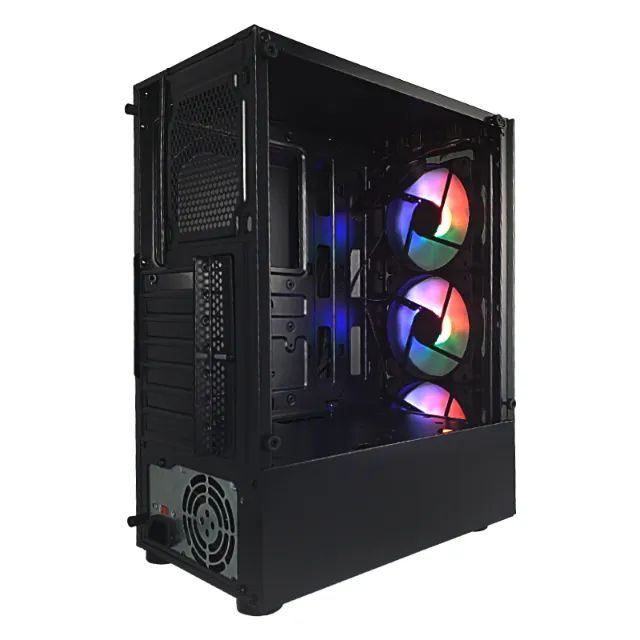 Gabinete Gamer HAYOM GB1759 - Com 3 Fans, Lacrado  - Foto 2