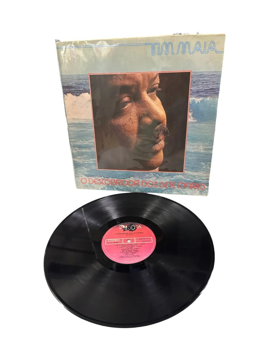 disco de vinil "O Descobridor dos Sete Mares"  Tim Maia 1983. - Foto 3