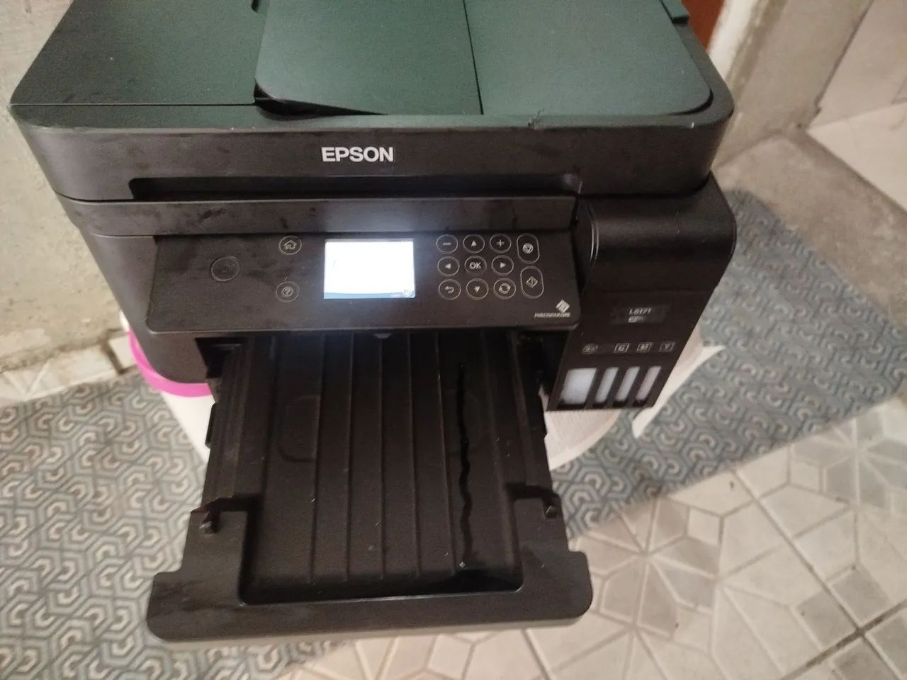 Epson EcoTank L6171 Multifuncional Wi-Fi - Funcionando Perfeitamente - Foto 4