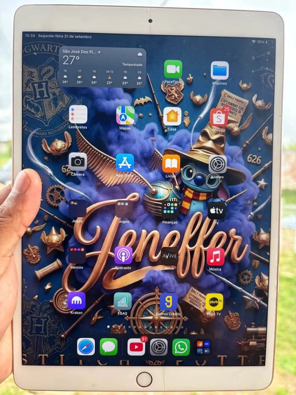 iPad Pro 2 512 GB trincado 
