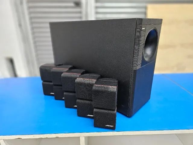 CAIXAS ACÚSTICAS 5.1 BOSE ACOUSTIMASS 10 [FUNCIONANDO]