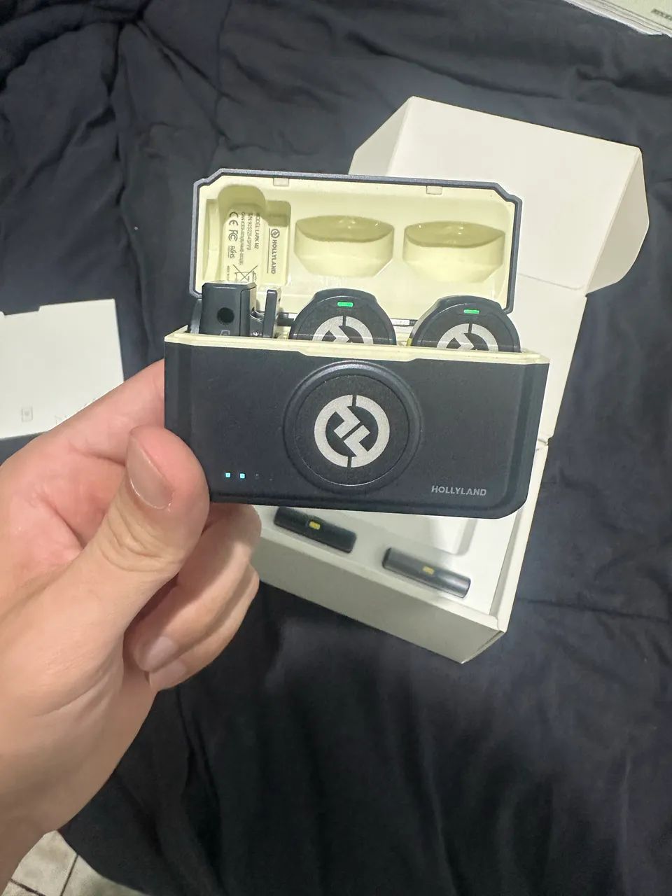 Conjunto microfone lark m2 - Foto 2