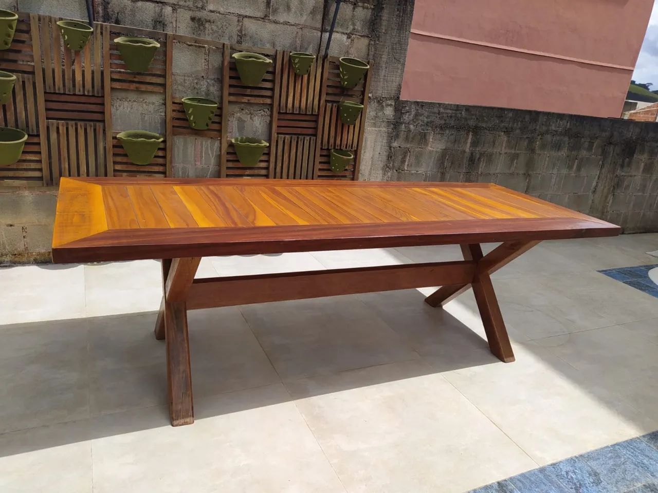 Mesa de madeira maciça - Foto 5