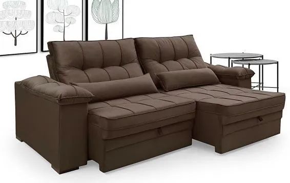 Sofá retrátil e reclinável Modular, Lançamento! - Foto 4