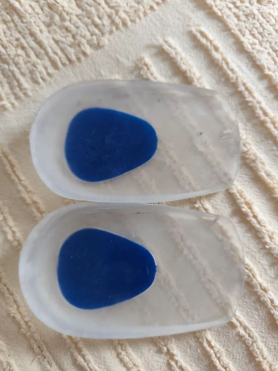 Par de protetor de calcanhar de silicone novo  - Foto 3