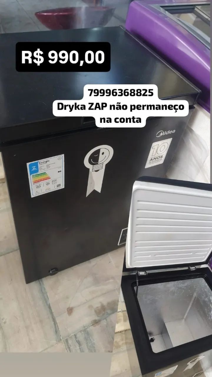 freezer uma porta