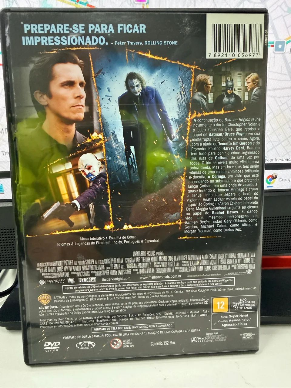 DVD Batman: O Cavaleiro das Trevas  - Foto 2
