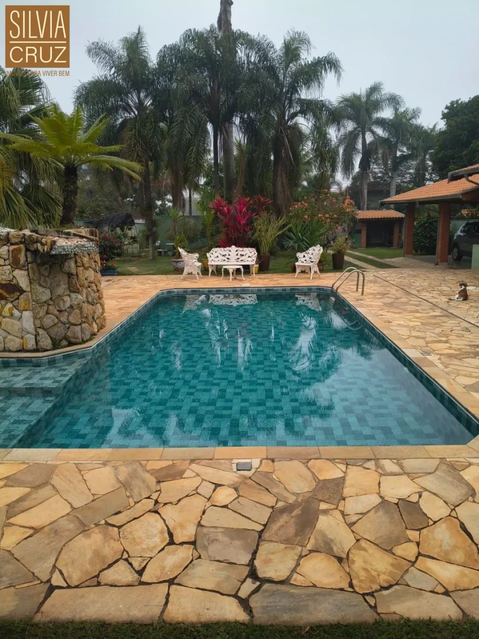 Chácara com piscina, em condomínio fechado. Ref.:664 - Foto 5