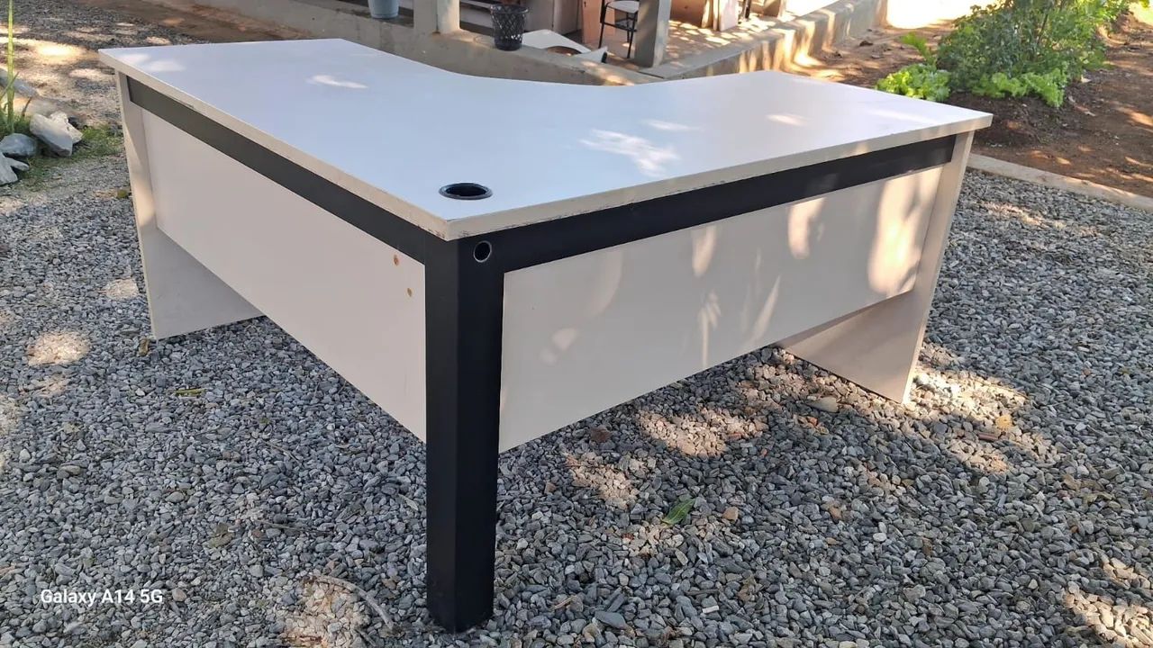 Mesa de escritório de canto  - Foto 3