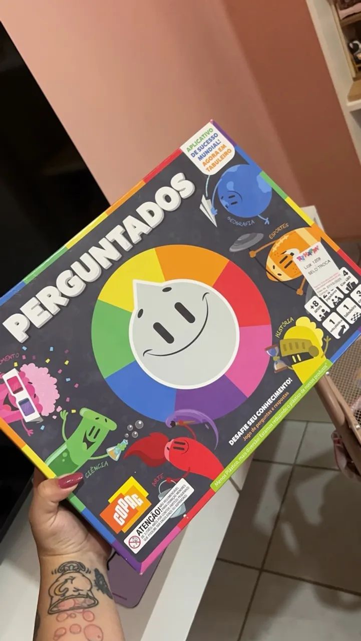 Jogo de tabuleiro - Perguntados 