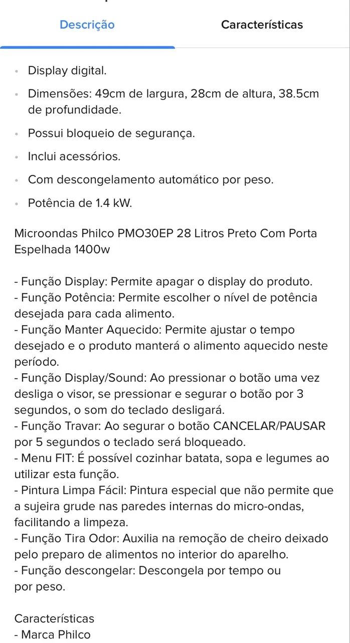 MICROONDAS 28L - Foto 4