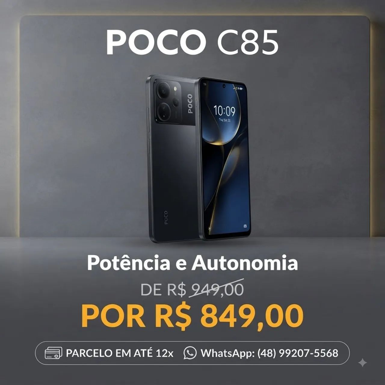 Poco C85 128gb 6ram - Foto 2