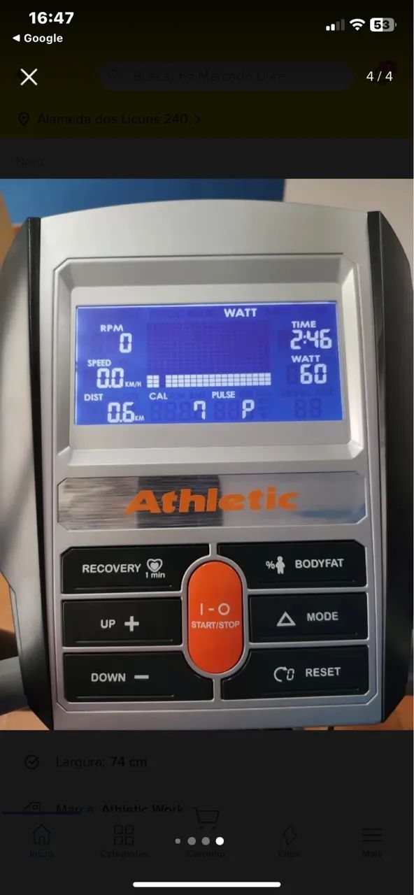 Elíptico Athletic Advanced  - Foto 2