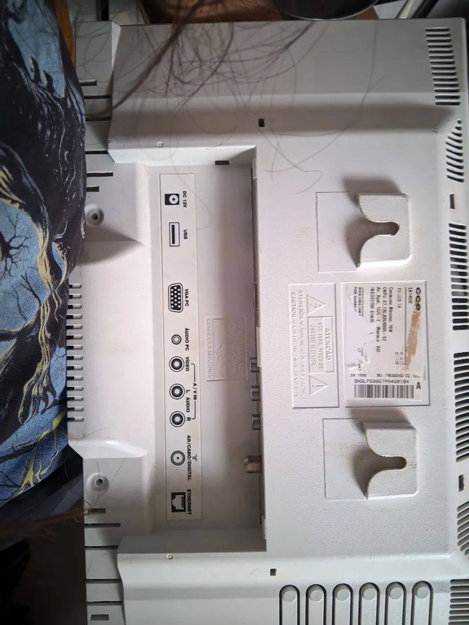 Tv/monitor cce 14 polegadas para reparo - Foto 2