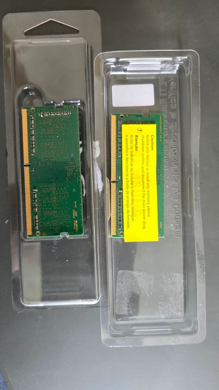 Kit Memória ram DDR4 8GB (2×4GB) para notebook  - Foto 4
