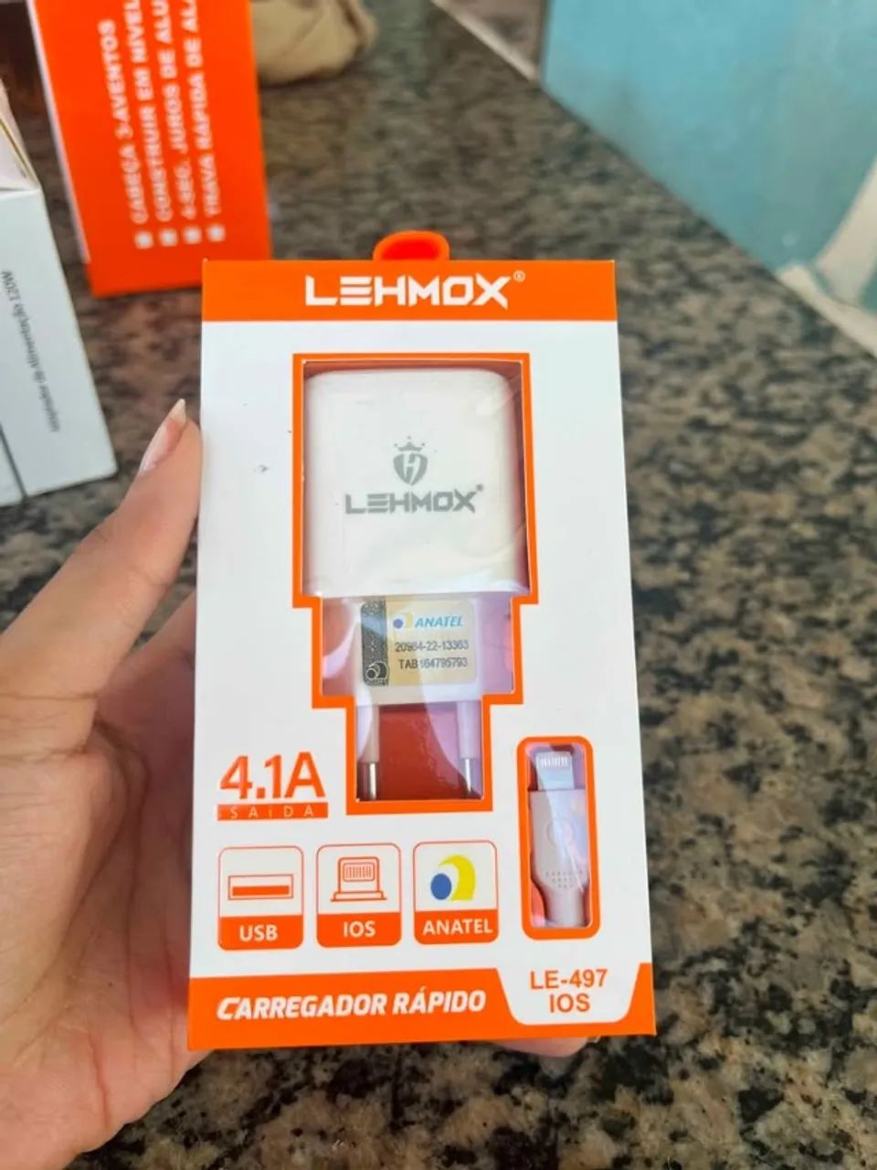 Carregador para celular iPhone