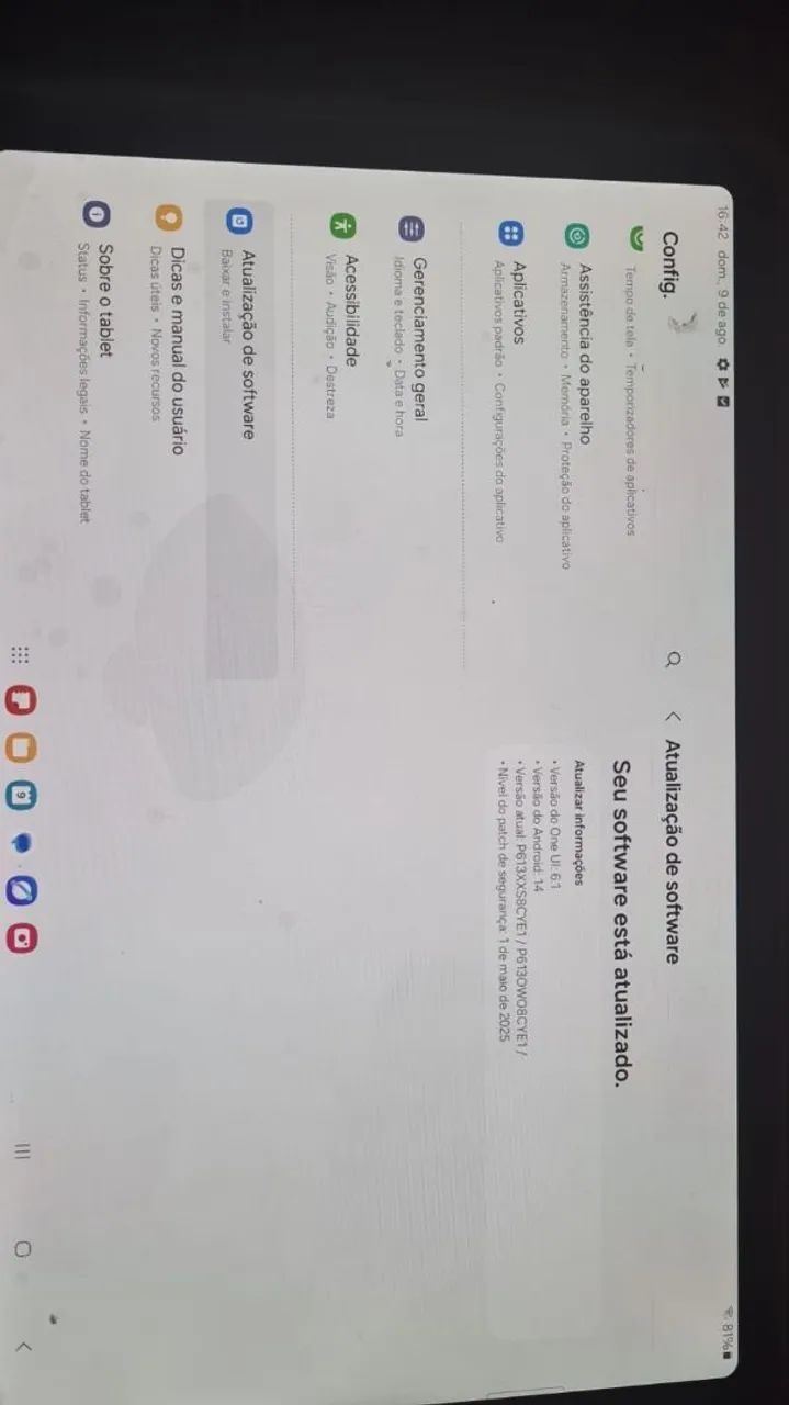 Tablet Samsung S6 Lite P613 4/64GB WIFI - Foto 4