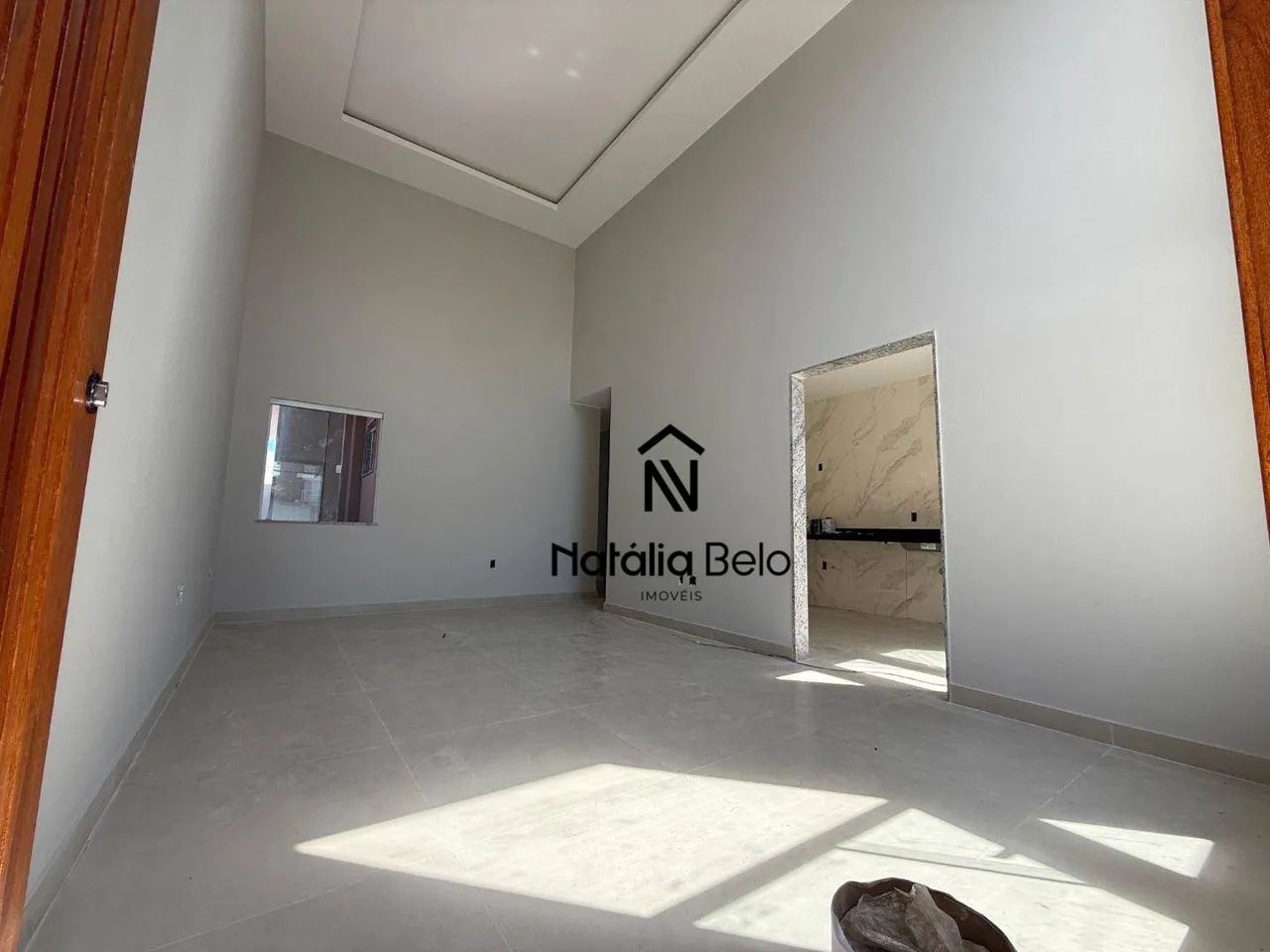 Casa linear com quintal no Mariléa - Foto 3