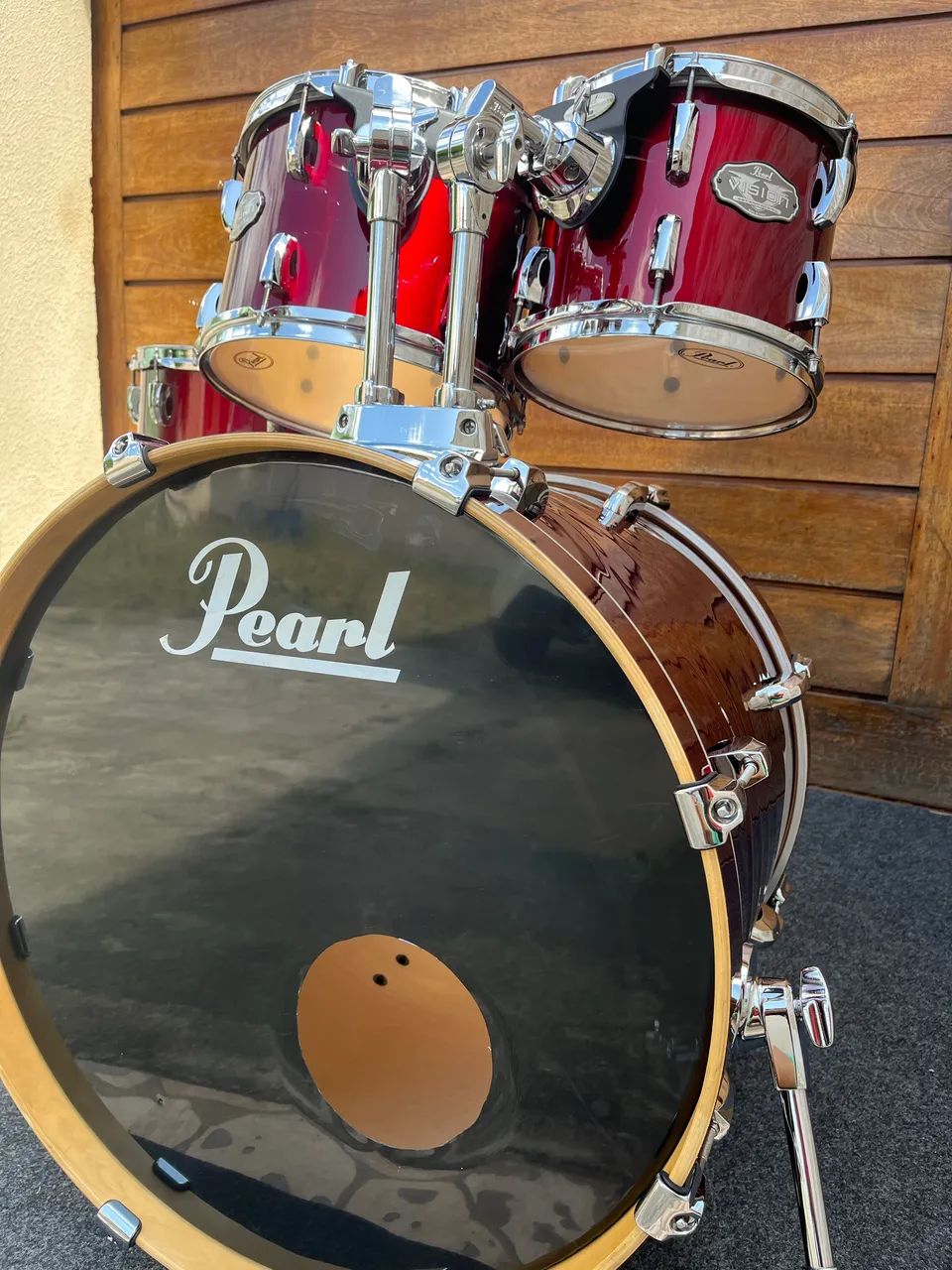 BATERIA PEARL VISION IMPECÁVEL  - Foto 4