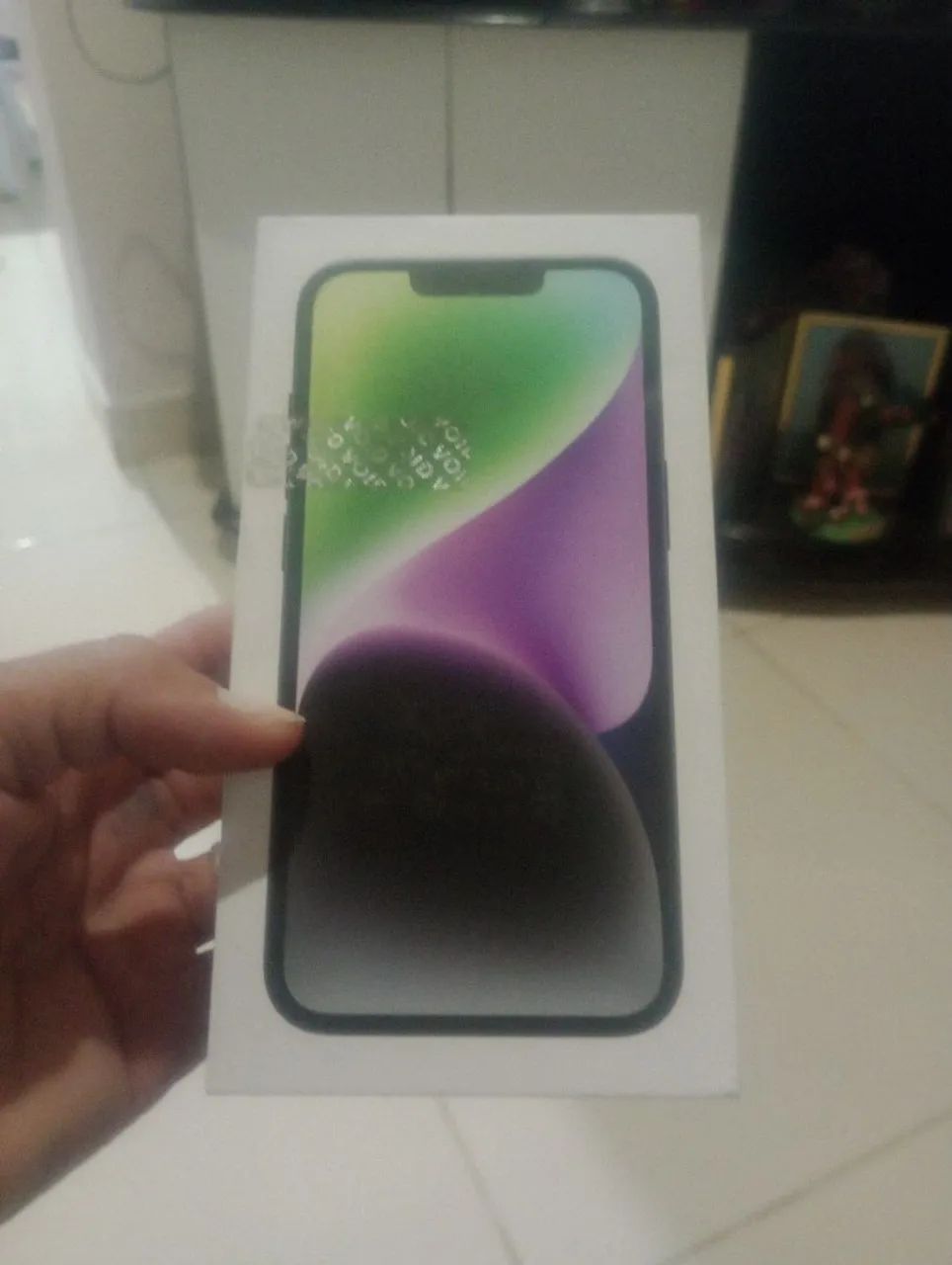 Caixinha do iPhone 14