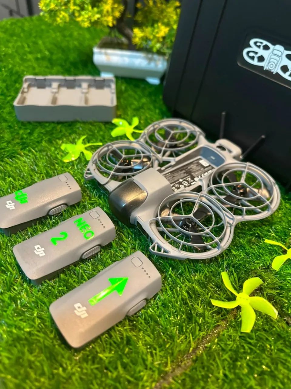 DJI Neo 2 Fly More Combo - Muito Novo + Case Antichoque - Foto 2