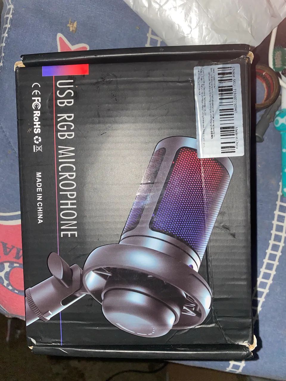 Microfone gamer 