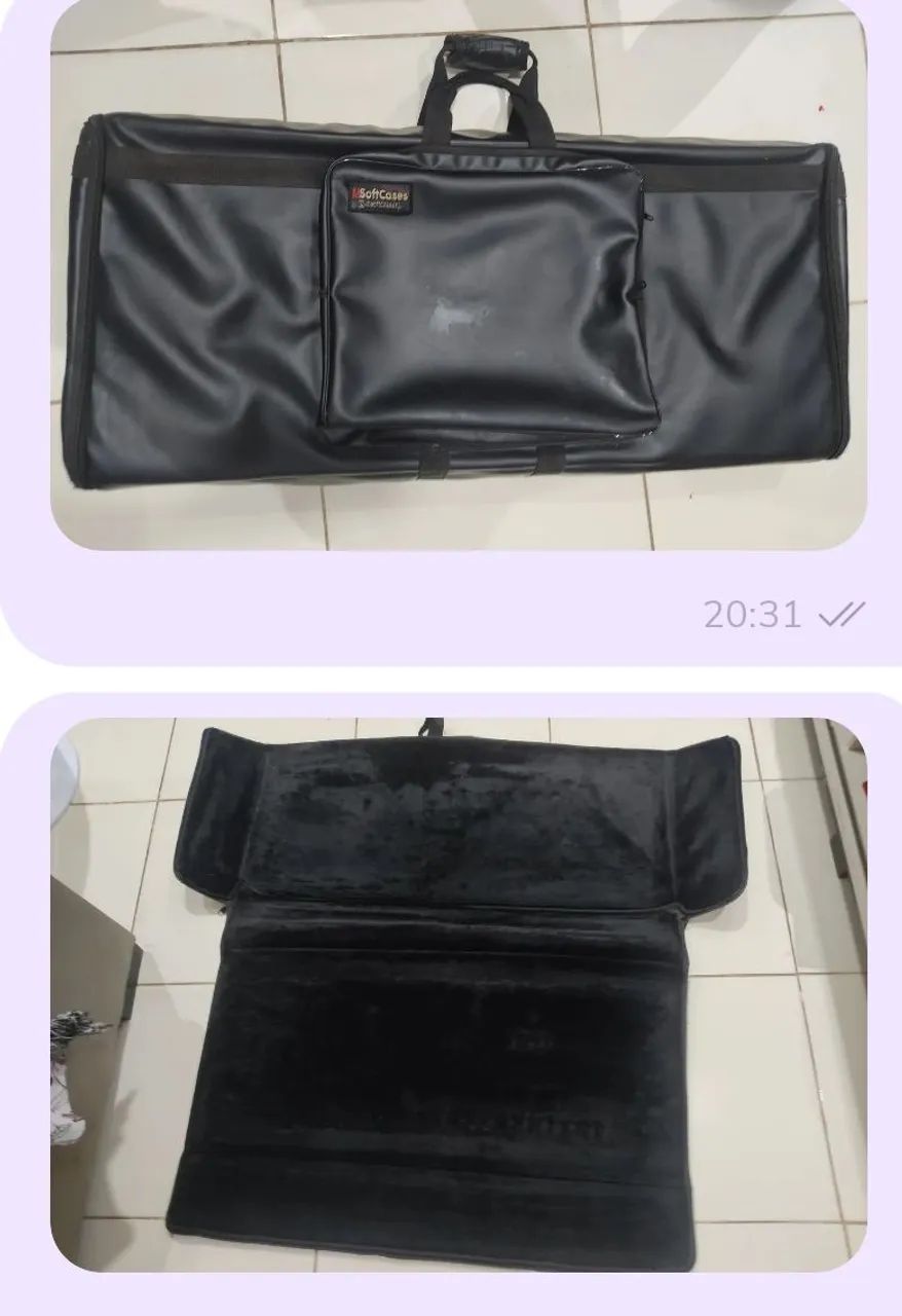 Capa para teclado ? MsofCase profissional couro - Foto 2