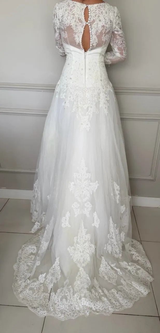 Vestido de noiva importado  - Foto 3