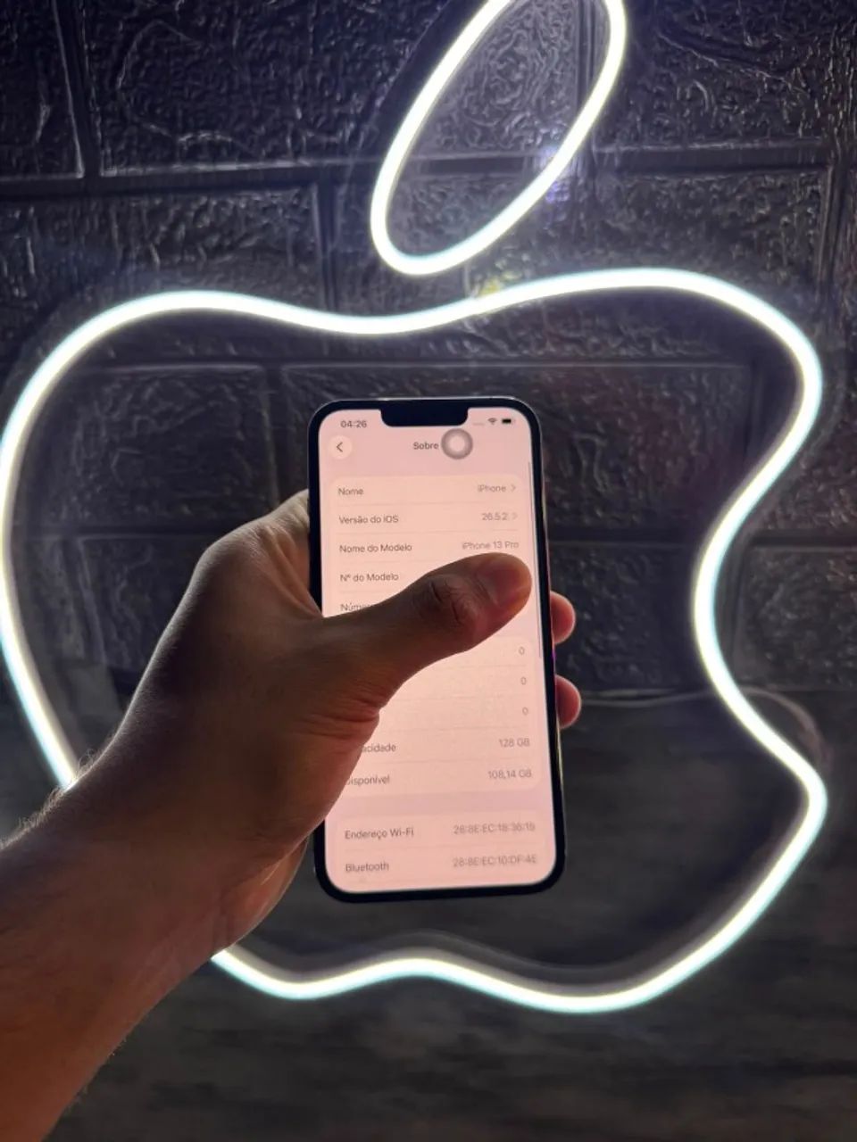 IPHONE 13 PRO 128 GB CAIXA E NOTA FISCAL - Foto 4
