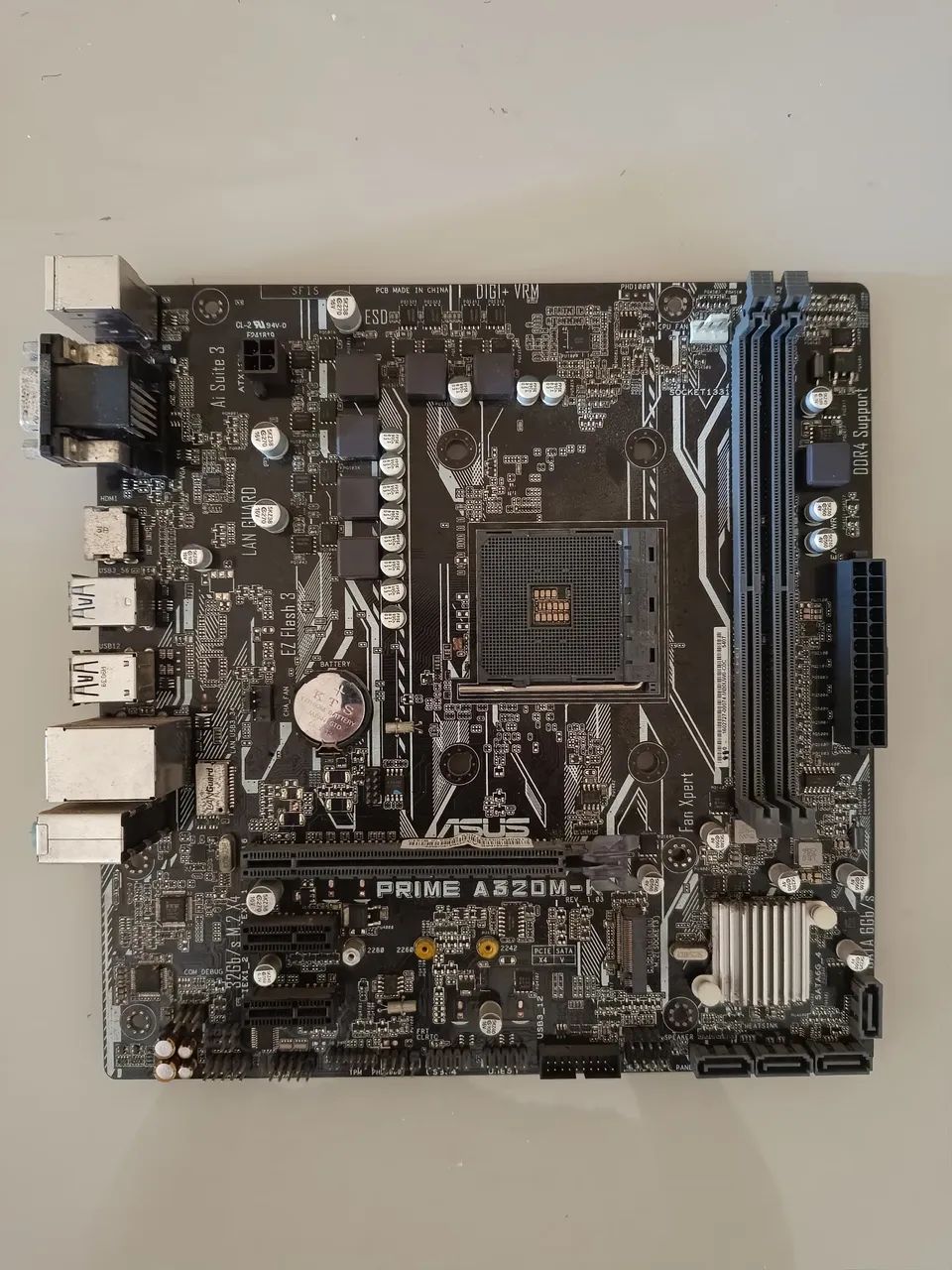 Kit upgrade ryzen 5 3600 + placa mãe A320M  - Foto 2