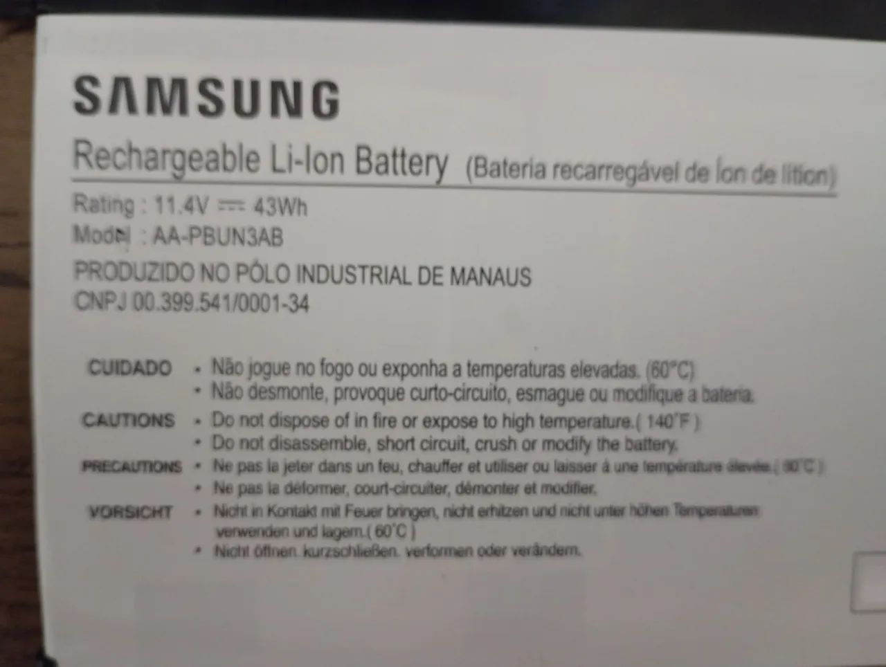 Bateria notebook samsung - Foto 2