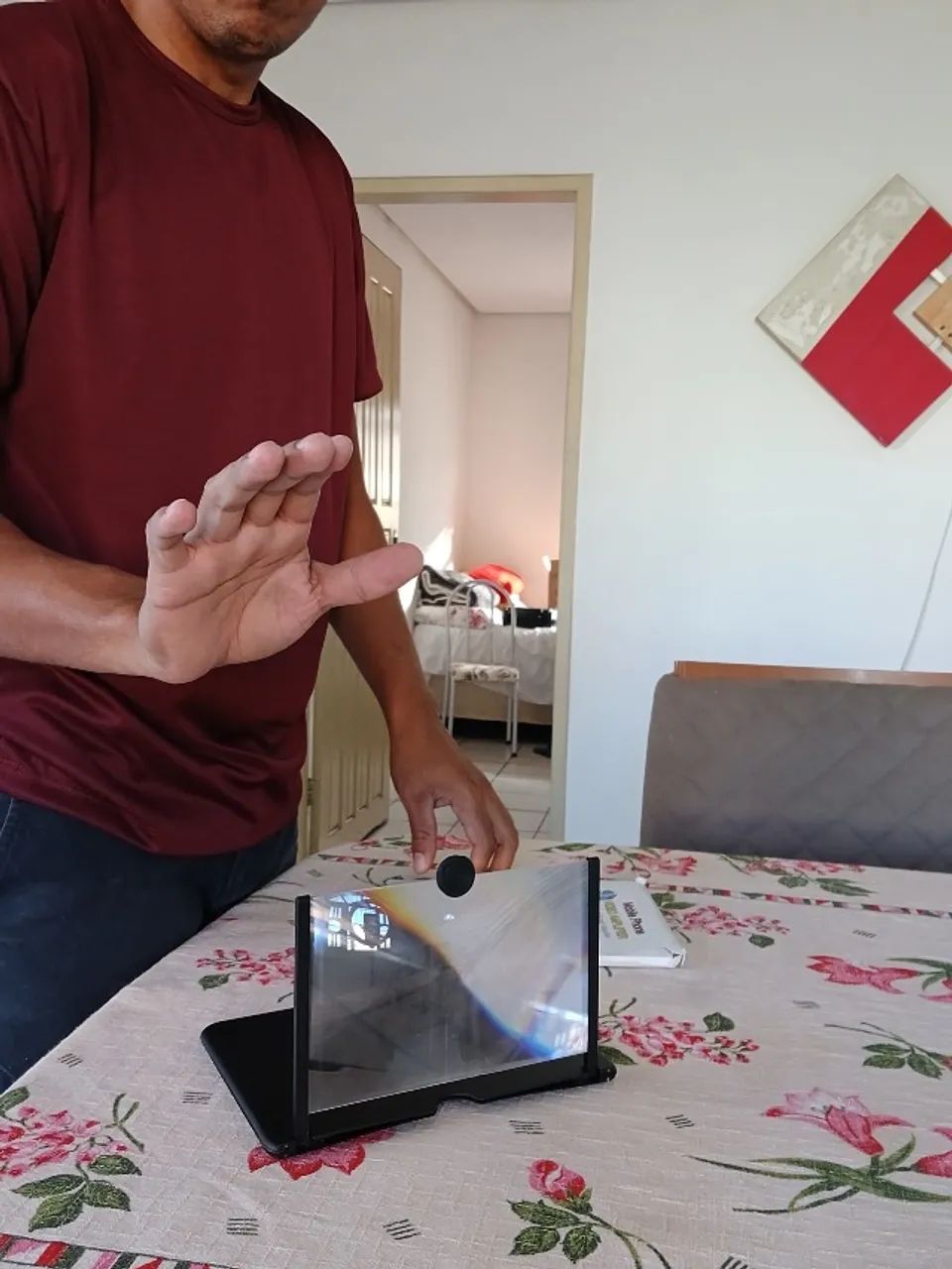 Amplificador de Tela para Celular Pequeno - Foto 3