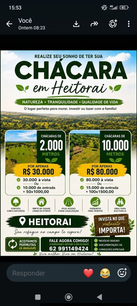 Chácara em Heitoraí  - Foto 2