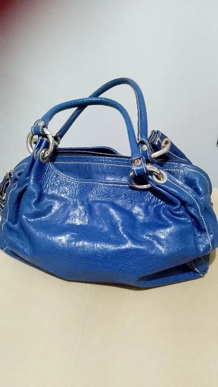 Bolsa couro legítimo 
