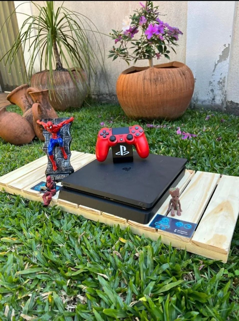 PLAYSTATION 4 SLIM! PERFEITO! REVISADO! LOJA EM BH 