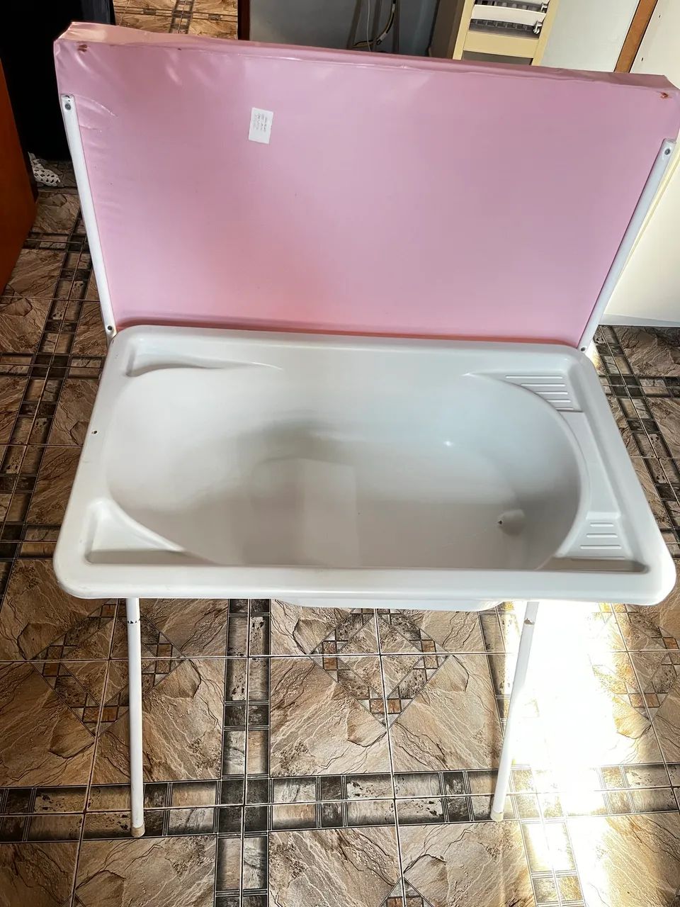 Banheira com trocador