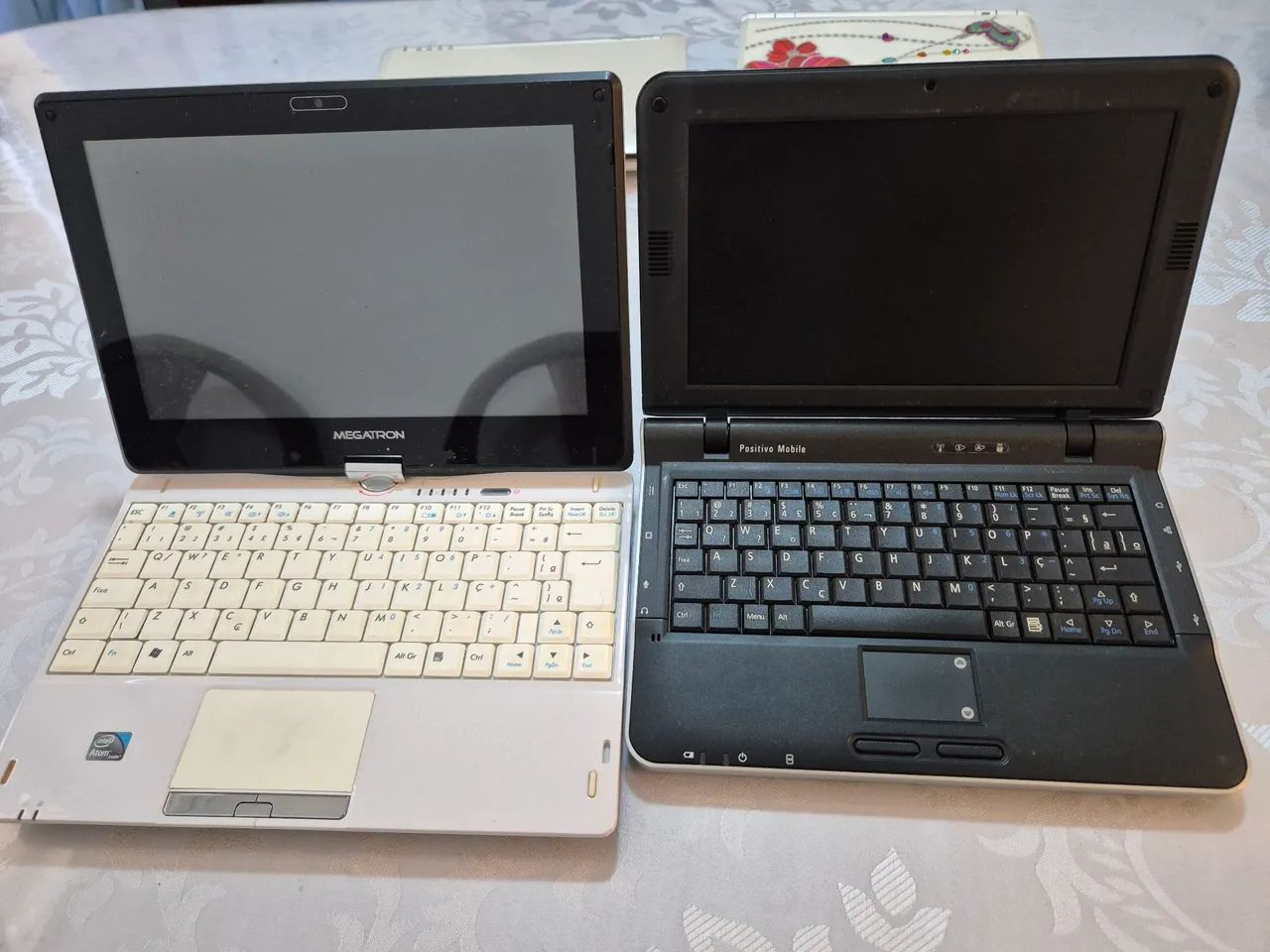 Lote 4 notebooks com defeito - netbooks acer megatron positivo - Foto 4
