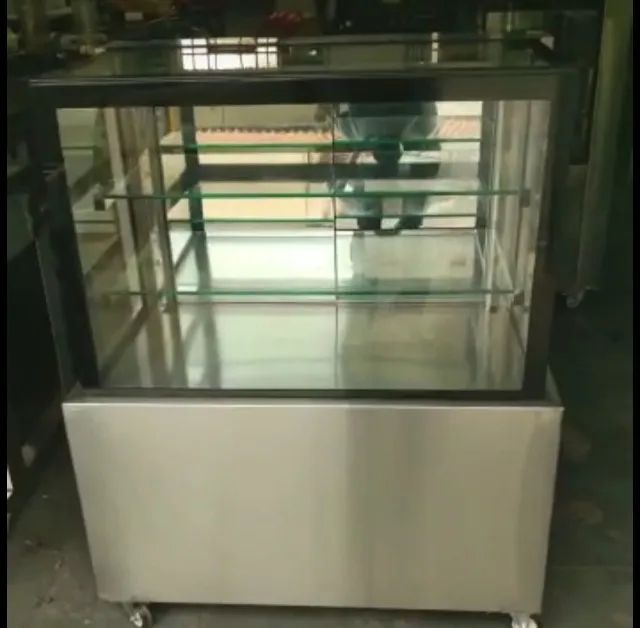 expositora vitrine em inox a pronta entrega  - Foto 5