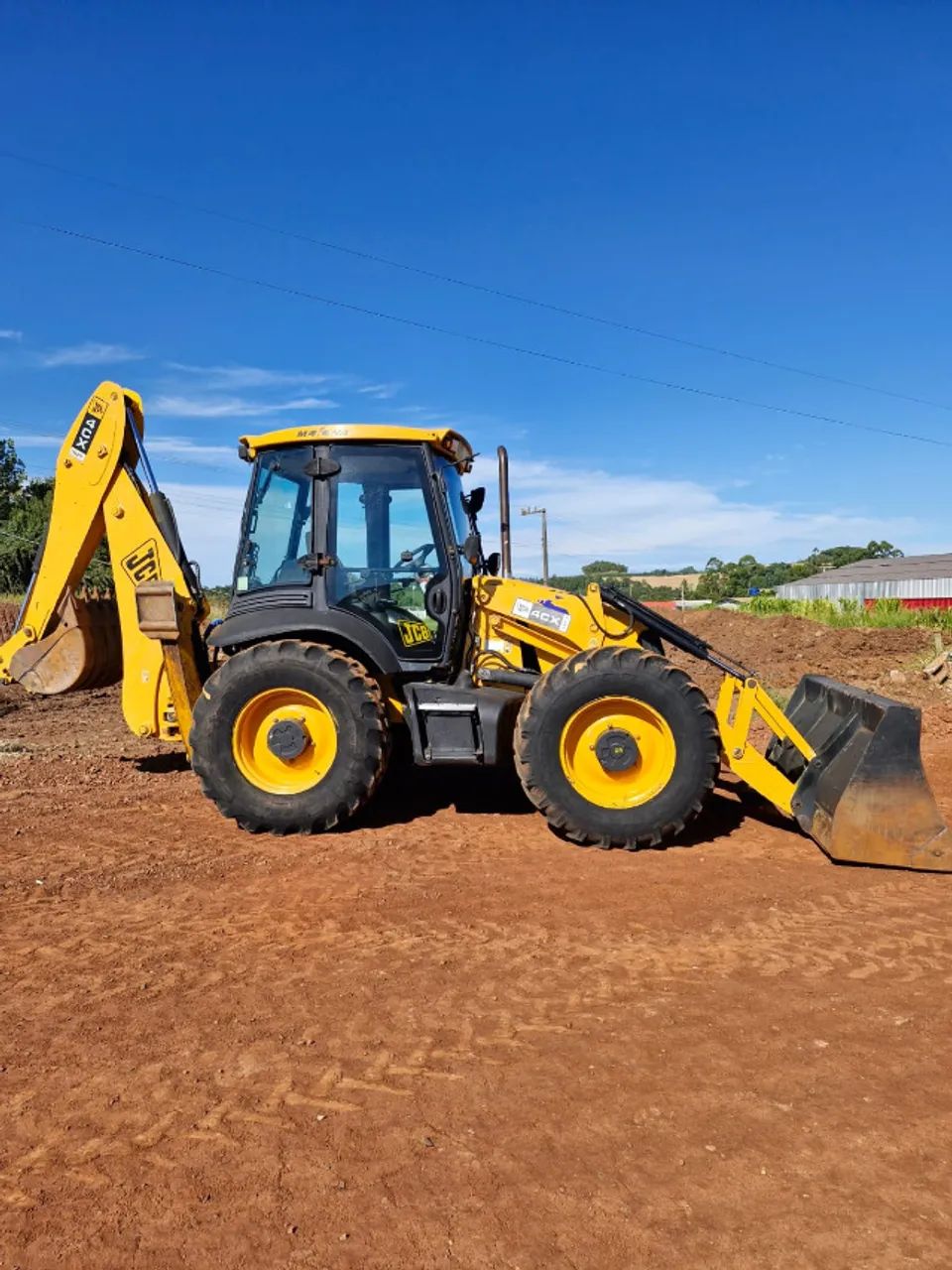 Retro Escavadeira JCB 4CX  Ano 2011 com 9100 horas - Foto 5